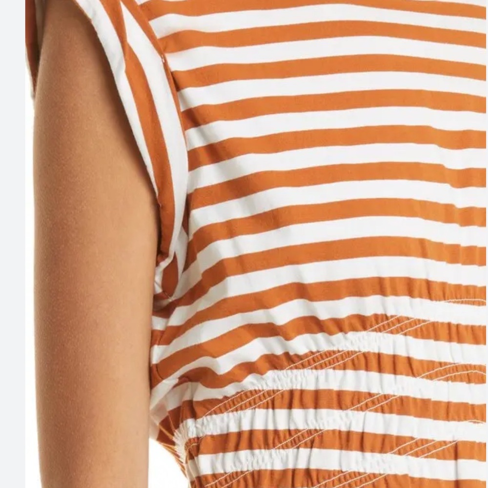 Veronica Beard Buchanan Striped Sleeveless Tee - Picture 3 of 8